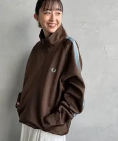 FRED PERRYフレッドペリー 別注 配色ライン トラックジャケット 新作