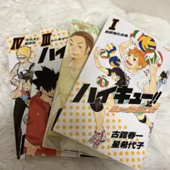 ハイキュー!! ショーセツバン!! 1~4巻セット
