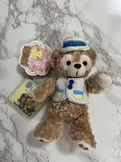 ダッフィーDuffyぬいぐるみバッジ　ストラップ　2014　東京ディズニーシー