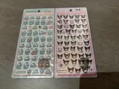 正規品　ボンボンドロップシール　サンリオ　ミニ　ハンギョドン　クロミ