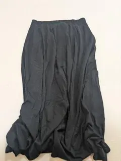 CINEM CLUB ブラックロングスカート