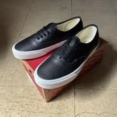 2026年最新】vans authentic black leatherの人気アイテム - メルカリ