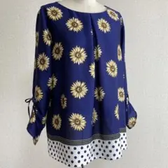 ☆美品☆ ジュディコレクション JUDY 花柄 ブラウス カットソー サイズ38のサムネイル