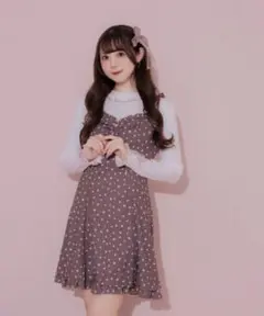 LILLIAN CARAT チェリープリントキャミソール&スカートセット - メルカリ