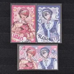 にじさんじ 赤城ウェン 小柳ロウ ぎゃうるふ チェキ ①