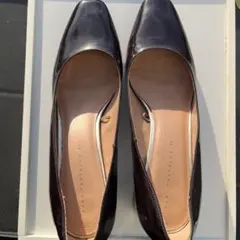 ZARA ダークパープル パンプス 42