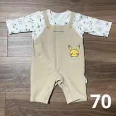 monpoké ピカチュウロンパース　70
