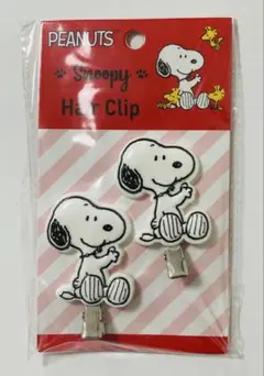 SNOOPY スヌーピー　ヘアクリップ　2個セット　未開封