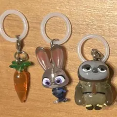 ズートピア　めじるしアクセサリー　第一弾　3種セット