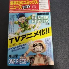 ジャンプ ワンピース 10巻はがき+集英社のコミックスニュースvol.217のみ