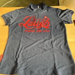 le coq sportif レディースゴルフシャツ Lサイズ ネイビー