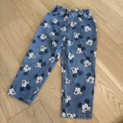 Disney Mickey Mouse 総柄 デニムパンツのサムネイル