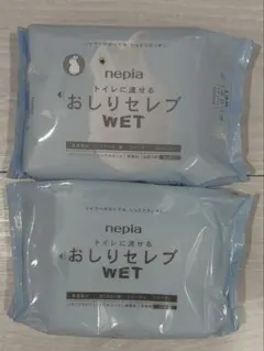 nepia おしりセレブ WET 　60枚+40枚パックセット