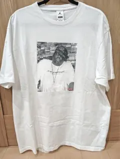 Supreme × Jordan Biggie Tee White XL