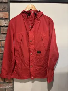 NANO-UNIVERSE 赤 フード付きナイロンジャケット