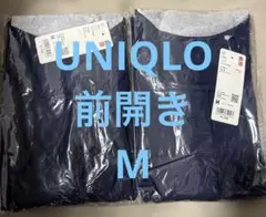 UNIQLO UネックT（半袖） ネイビー Mサイズ