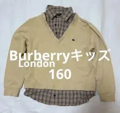 BURBERRY LONDON キッズ重ね着風トレーナー 160Aのサムネイル
