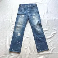 リーバイス別注 501(R)SelvedgePaintSplatters L28 - メルカリ