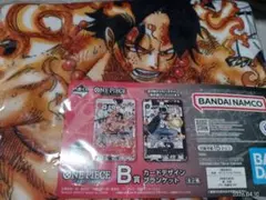 エース】ワンピースONEPIECE一番くじ〈B賞〉カードデザイン