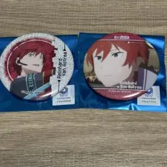 ラインハルト　カラオケの鉄人　缶バッジ リゼロ ラインハルト カラオケの鉄人 缶バッジ 【公式通販】