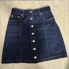 INGNI デニムスカート　ネイビー