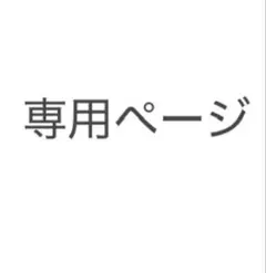 専用ページです(❀ᴗ͈ˬᴗ͈)"