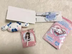 【匿名配送】イコラブ 山本杏奈 シナモン ヘアゴム ネームバッジ ミニくじ