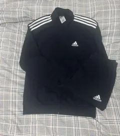 adidas ジャージ上下セット M ブラック
