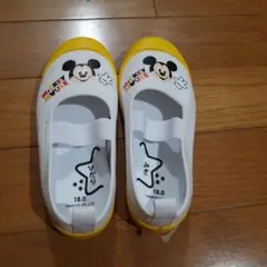 ミッキーマウス 上履き 18.0