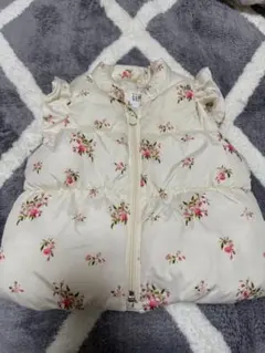 baby GAP 花柄ダウンベスト 18-24ヶ月