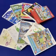Wiiソフトセット 【ジャンク】10本まとめ売り