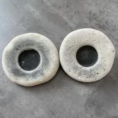 シー瓦 ◉ 古瓦 軒瓦 【2個セット】