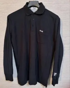 FILA ブラック ポロシャツ FM6502のサムネイル