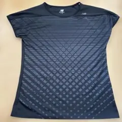 【New Balance】Tシャツ Ｌサイズ レディース ブラックのサムネイル