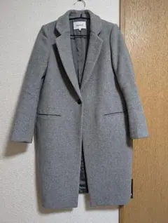 ENFOLD グレー チェスターコート　38 ENFOLD / エンフォルド | CHESTER COAT ロングコート | 38