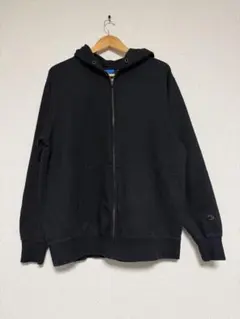 〈古着〉Champion ブラック フルジップパーカー