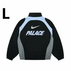 L 黒 新品PALACE x Nike Track Jacket Black - メルカリ L PALACE x Nike Track Jacket 