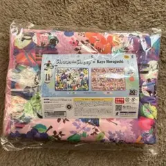 ひつじのショーン×ホラグチカヨ　キルティングブランケット　総柄