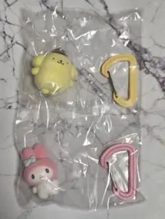 サンリオ カラフルカラビナ マイメロ ポムポムプリン 2点セット