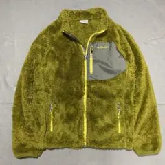 Columbia コロンビア フリースジャケット イエロー グリーン