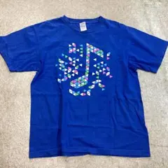 SC353 ploom 音符デザイン 青 Lサイズ Tシャツ