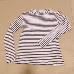 ストライプ 長袖カットソー