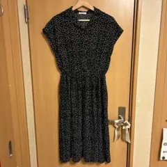 OLIVE des OLIVE 水玉 ドット半袖ワンピース Mサイズ