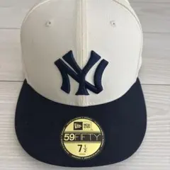 New Era ニューヨーク・ヤンキース キャップ 7 1/2 新品未使用
