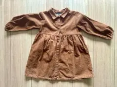 【Zara baby】ブラウン コーデュロイ ワンピース