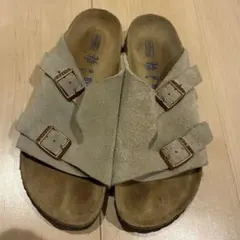 BIRKENSTOCK サンダル チューリッヒ 41 スエード ベージュ - メルカリ