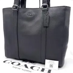 ✨極美品✨コーチ　トートバッグ　ハドソン　ダブルハンドル　オールレザー　2way