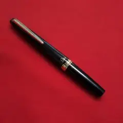パイロット 18K 18金 万年筆 エリート ショート 黒 極細 EF 廃盤