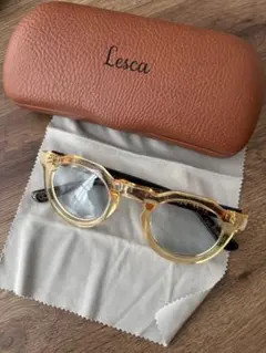 LESCA LUNETIER PICA CH/424 レスカ ピカ 度なし - メルカリ