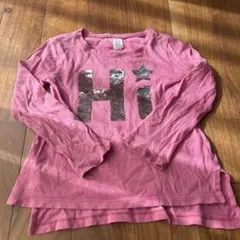 GAP KIDS ピンク 長袖カットソー XS 120 130